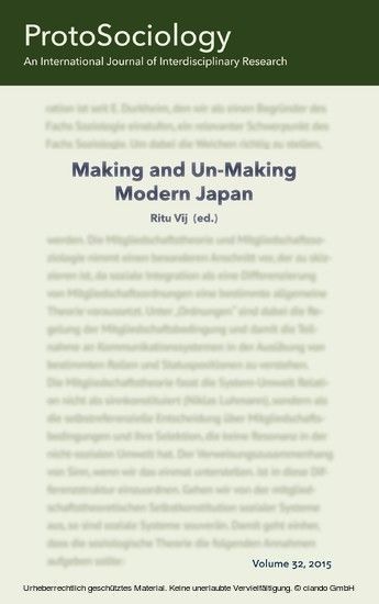 Making and Unmaking Modern Japan main product photo