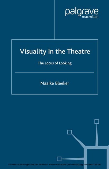 Visuality in the Theatre main product photo