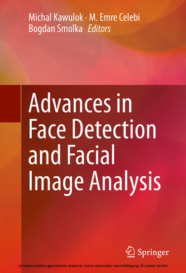 Advances in Face Detection and Facial Image Analysis main product photo