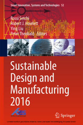 Sustainable Design and Manufacturing 2016