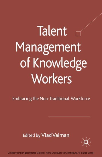 Talent Management of Knowledge Workers main product photo