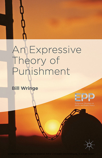 An Expressive Theory of Punishment main product photo