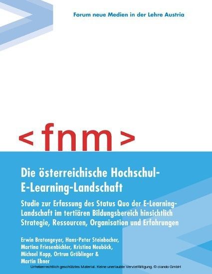 Die österreichische Hochschul-E-Learning-Landschaft main product photo