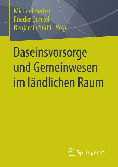 Daseinsvorsorge und Gemeinwesen im ländlichen Raum main product photo