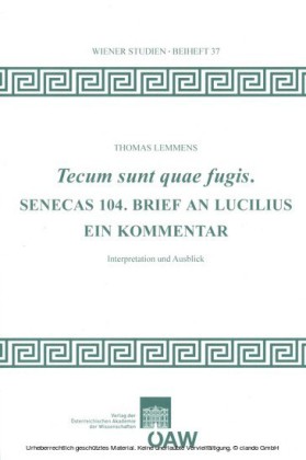 Tecum sunt quae fugis. Senecas 104. Brief an Lucilius