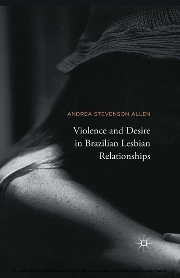 Violence and Desire in Brazilian Lesbian Relationships main product photo