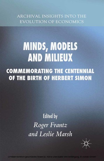 Minds, Models and Milieux main product photo