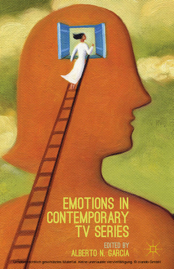 Emotions in Contemporary TV Series main product photo