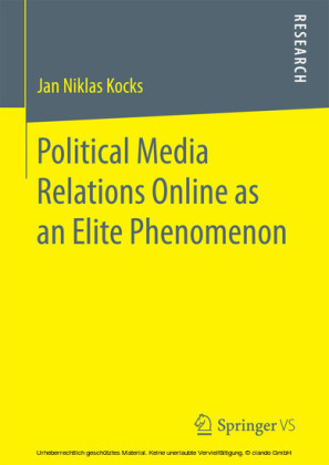 Political Media Relations Online as an Elite Phenomenon
