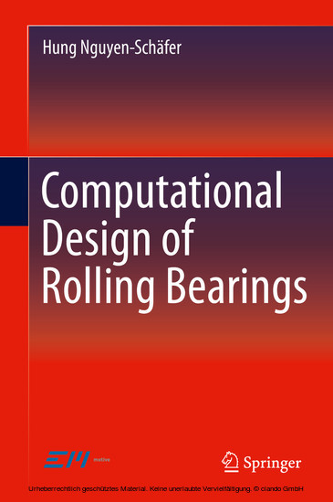 Computational Design of Rolling Bearings main product photo