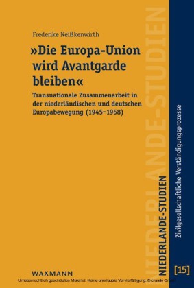 'Die Europa-Union wird Avantgarde bleiben'