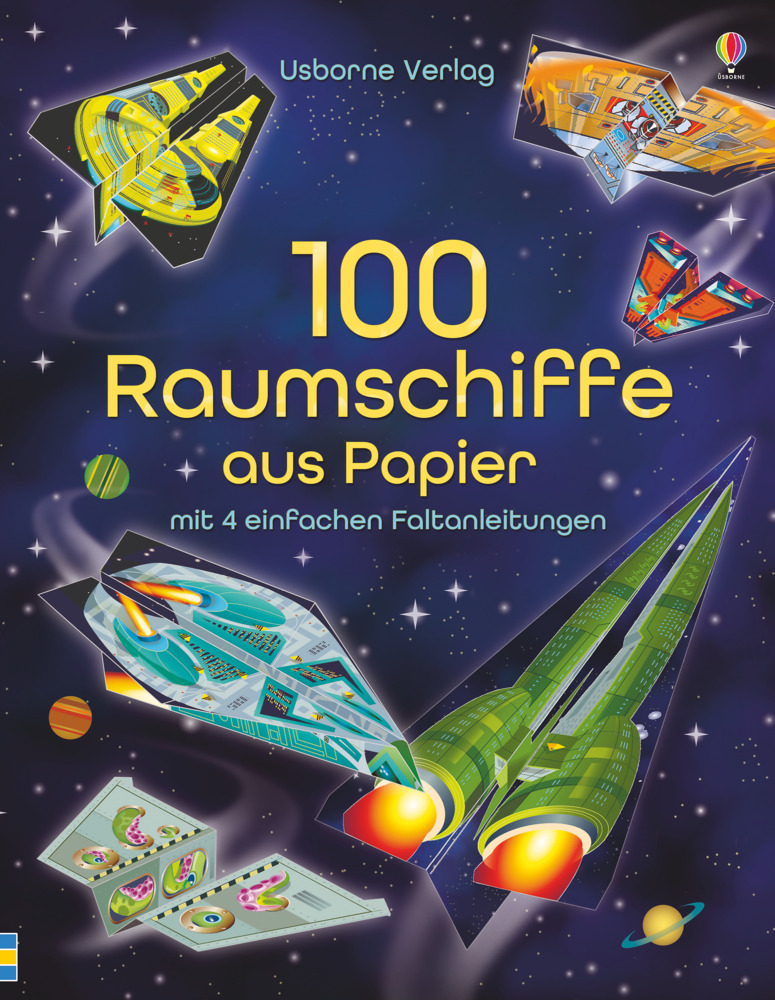 100 Raumschiffe aus Papier main product photo