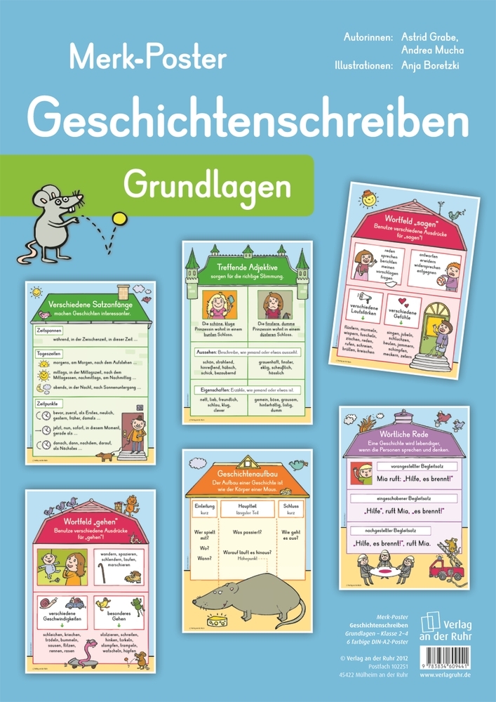 Geschichtenschreiben - Grundlagen, 6 Poster main product photo