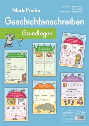 Geschichtenschreiben - Grundlagen, 6 Poster