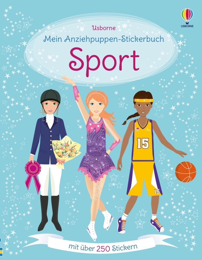 Mein Anziehpuppen-Stickerbuch: Sport main product photo