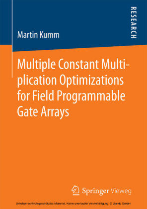 Multiple Constant Multiplication Optimizations for Field Programmable Gate Arrays
