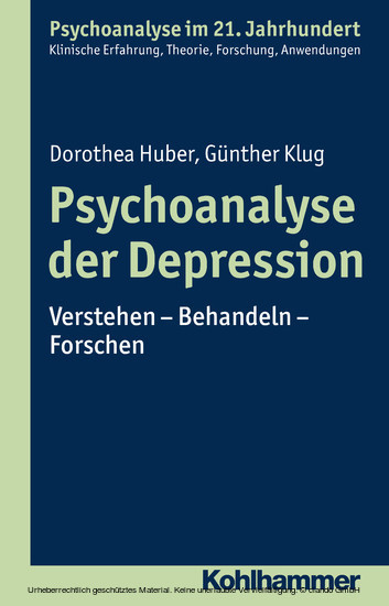 Psychoanalyse der Depression main product photo
