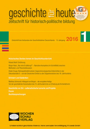 Historisches Denken lernen im Geschichtsunterricht