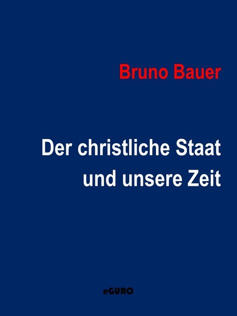 Der christliche Staat und unsere Zeit main product photo