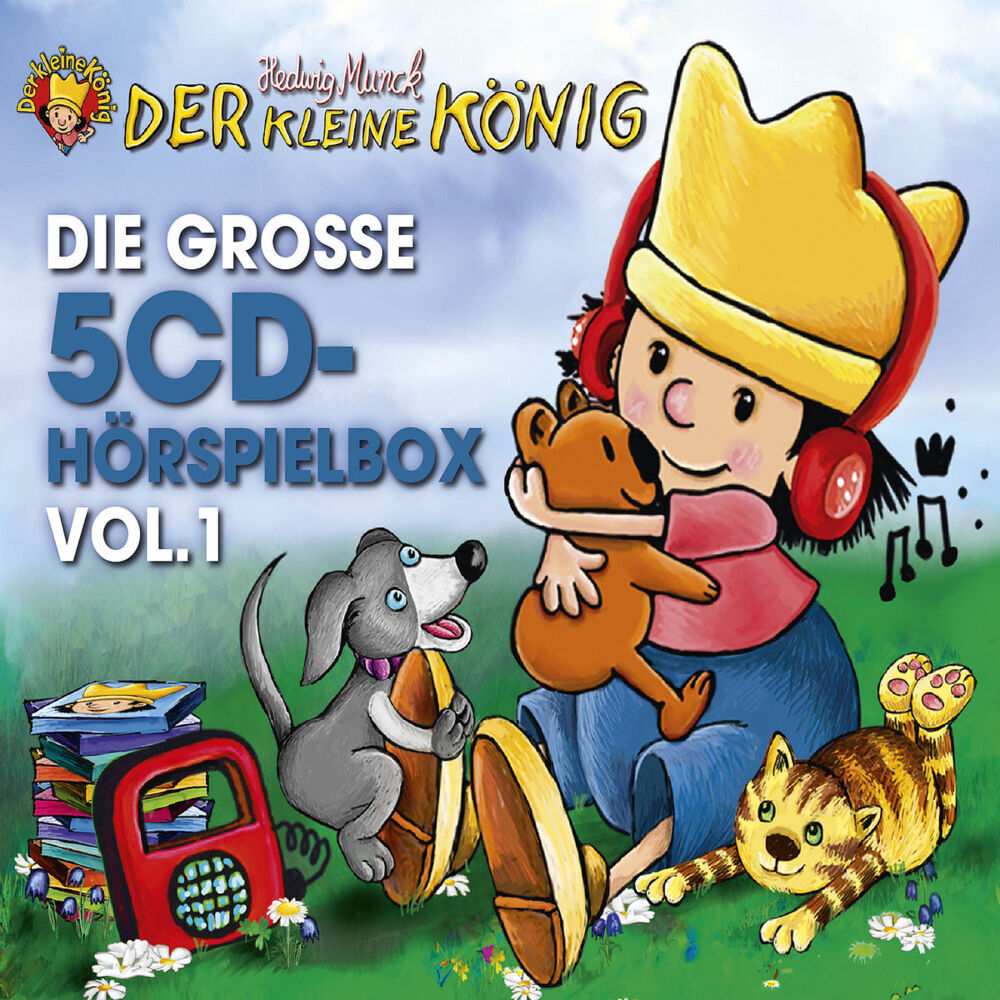 Der kleine König - Die große 5-CD Hörspielbox. Vol.1, 5 Audio-CD main product photo