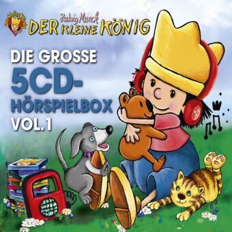 Der kleine König - Die große 5-CD Hörspielbox. Vol.1, 5 Audio-CD