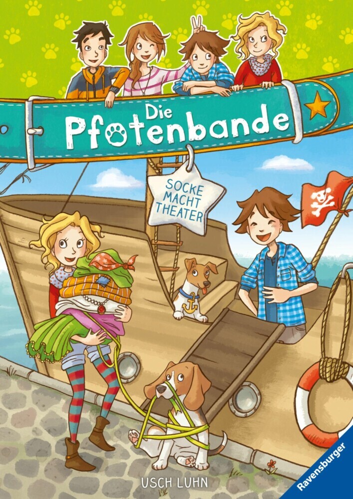 Die Pfotenbande, Band 2 - Socke macht Theater main product photo