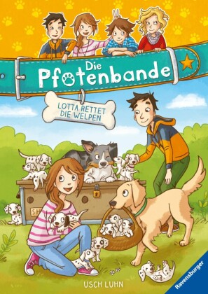 Die Pfotenbande, Band 1 - Lotta rettet die Welpen