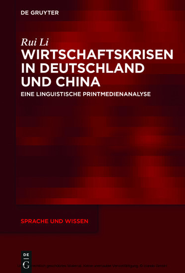 Wirtschaftskrisen in Deutschland und China main product photo