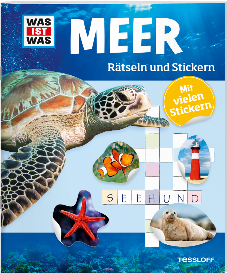 WAS IST WAS Rätseln und Stickern: Meer main product photo