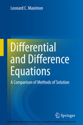 Differential and Difference Equations