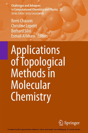 Applications of Topological Methods in Molecular Chemistry main product photo
