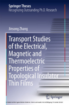 Transport Studies of the Electrical, Magnetic and Thermoelectric properties of Topological Insulator Thin Films
