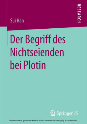 Der Begriff des Nichtseienden bei Plotin