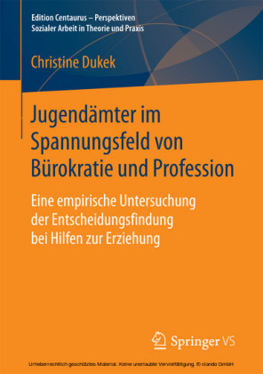 Jugendämter im Spannungsfeld von Bürokratie und Profession
