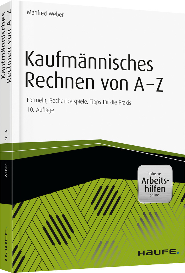 Kaufmännisches Rechnen von A - Z - inklusive Arbeitshilfen online main product photo