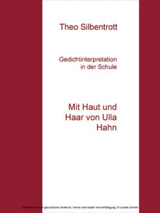 Gedichtinterpretation in der Schule