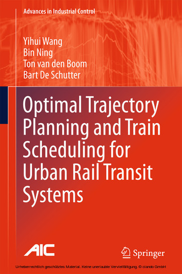 Optimal Trajectory Planning and Train Scheduling for Urban Rail Transit Systems main product photo