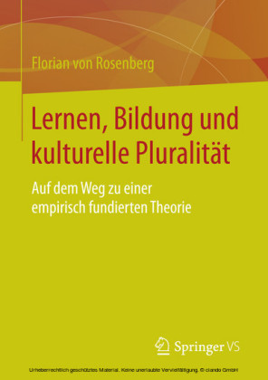 Lernen, Bildung und kulturelle Pluralität