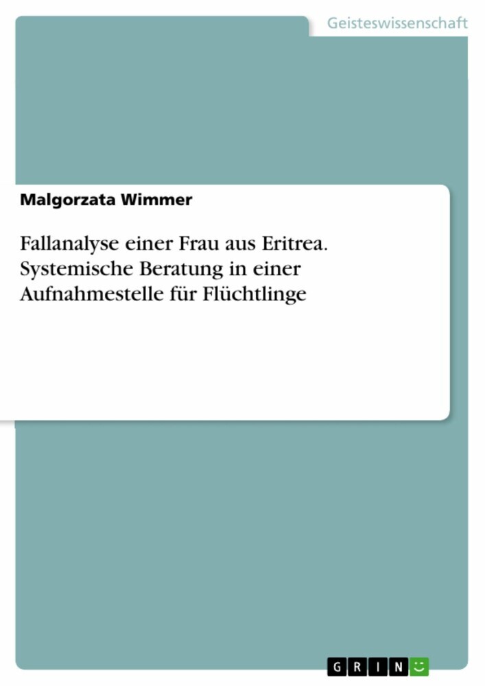 Fallanalyse einer Frau aus Eritrea. Systemische Beratung in einer Aufnahmestelle für Flüchtlinge main product photo