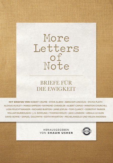 More Letters of Note main product photo