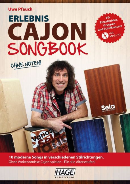 Erlebnis Cajon Songbook + MP3-CD main product photo