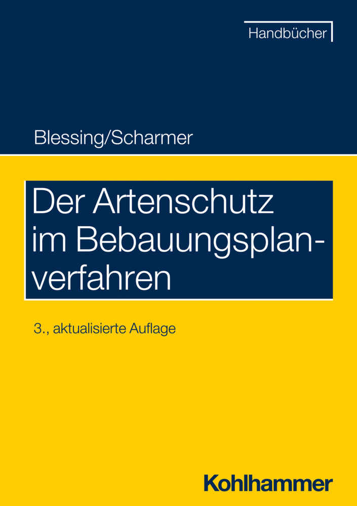 Der Artenschutz im Bebauungsplanverfahren main product photo