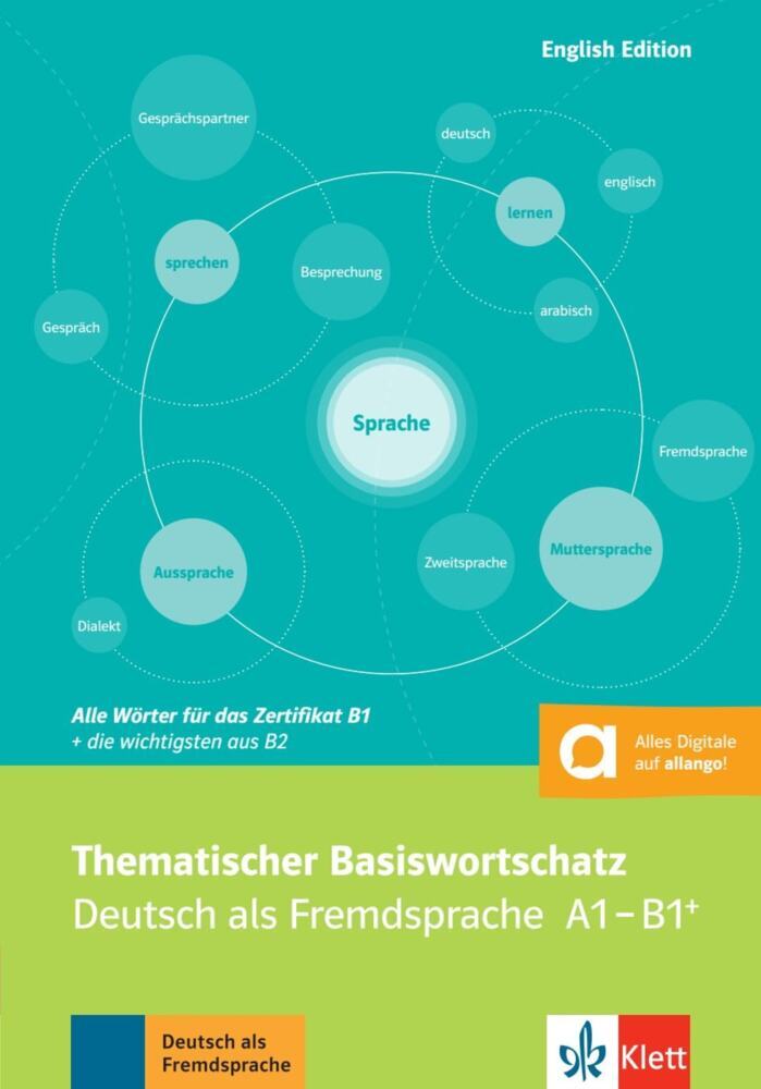Thematischer Basiswortschatz - Deutsch als Fremdsprache A1-B1+, English Edition main product photo