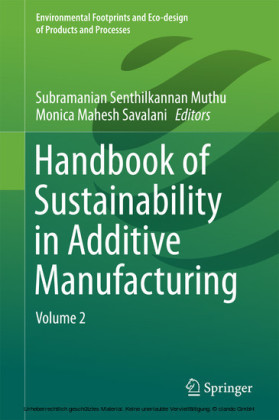 Handbook of Sustainability in Additive Manufacturing