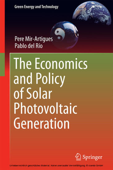 The Economics and Policy of Solar Photovoltaic Generation main product photo