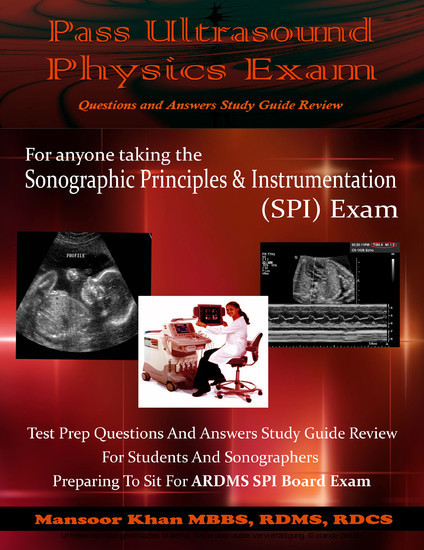 Pass Ultrasound Physics Exam Study Guide Review main product photo