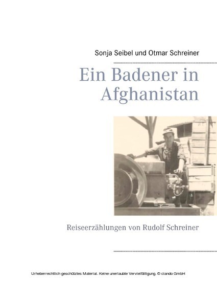 Ein Badener in Afghanistan main product photo