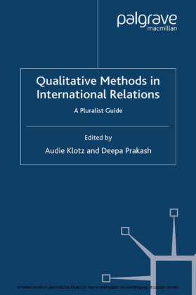 Qualitative Methods in International Relations