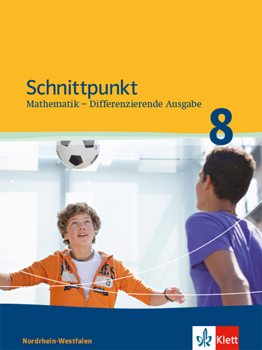 Schnittpunkt Mathematik 8. Differenzierende Ausgabe Nordrhein-Westfalen main product photo