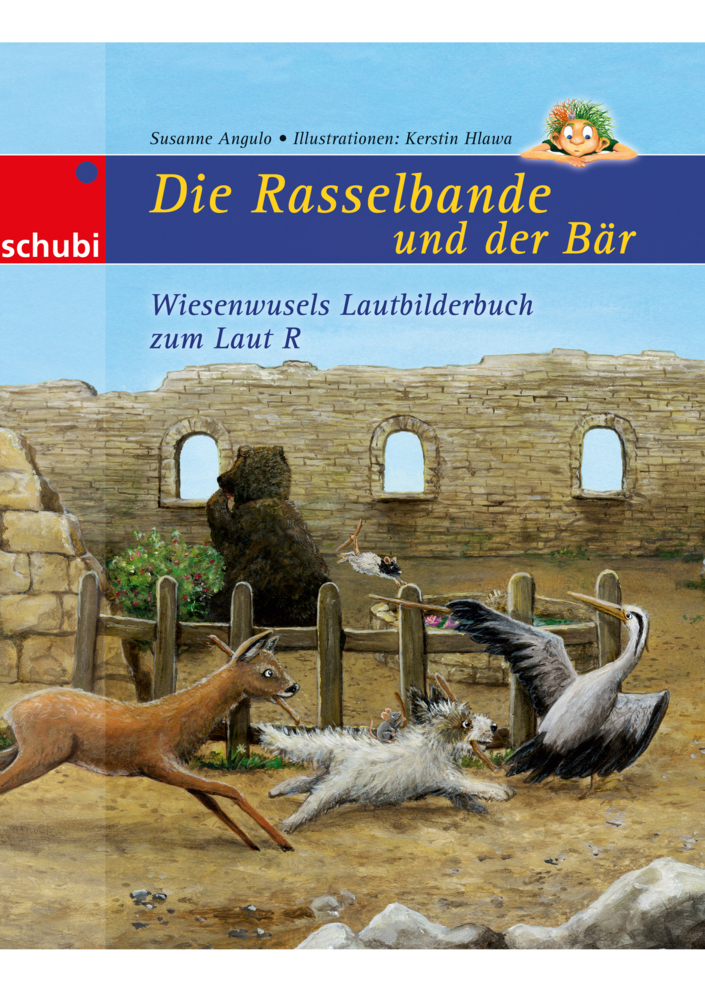 Die Rasselbande und der Bär - Wiesenwusels Lautbilderbuch zum Laut R main product photo